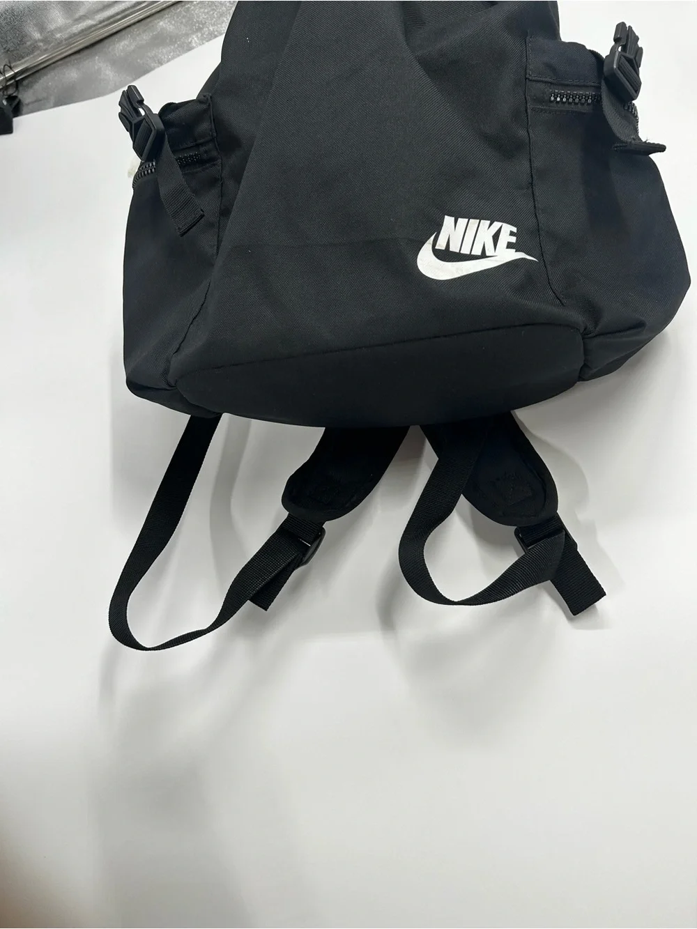 Nike Men’s Black Backpack 72 Heritage Rucksack Drawstring